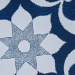 Wall Plaques-Kirkland's Home Ornos Medallion Tiles Wall Plaques, Set Of 3 Blue
