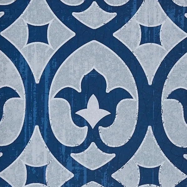 Wall Plaques-Kirkland's Home Ornos Medallion Tiles Wall Plaques, Set Of 3 Blue