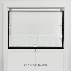 Curtains & Drapes-Kirkland's Home Out Roman Shade, 27 In. Black