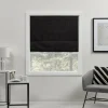 Curtains & Drapes-Kirkland's Home Out Roman Shade, 23 In. Black