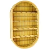 Shelves-Kirkland's Home Oval Rattan Wall Shelf