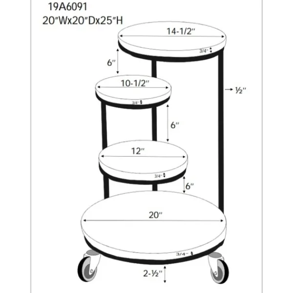 Accent & End Tables-Kirkland's Home Overlapping Acacia Wood Side Table Brown