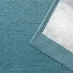 Curtains & Drapes-Kirkland's Home Oxford Teal Thermal Curtain Panel Set, 84 In. Blue/Green