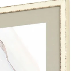 Framed Art-Kirkland's Home Oyster Shell 3-Pc. Framed Wall Art Set Tan/Gray/White