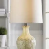 Table Lamps-Kirkland's Home Painted Mercury Glass Table Lamp White/Silver