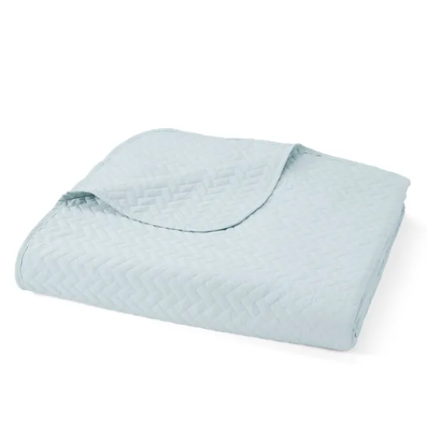 Bedspreads & Coverlets-Kirkland's Home Pale Herring 3-Pc. Queen Quilted Coverlet Set Blue