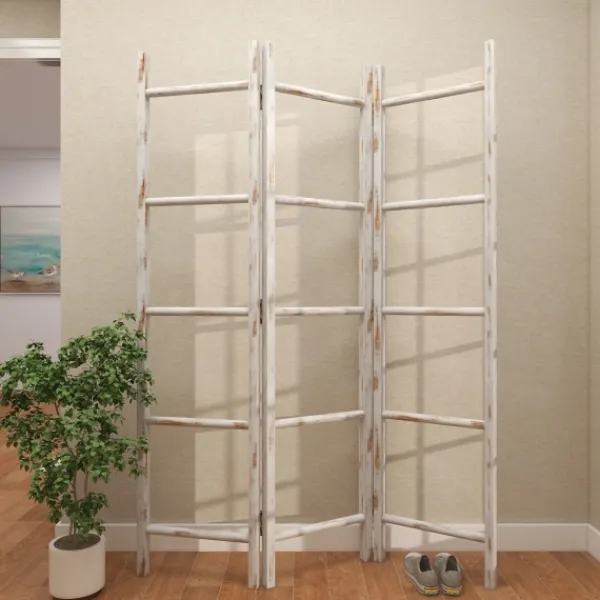 Decorative Accents-Kirkland's Home 3-Panel Hinged Ladder White
