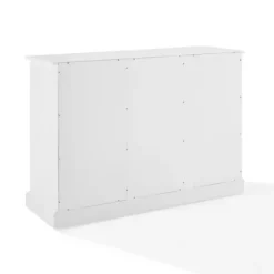 Cabinets & Sideboards-Kirkland's Home Paneled 3-Door Sideboard Cabinet White