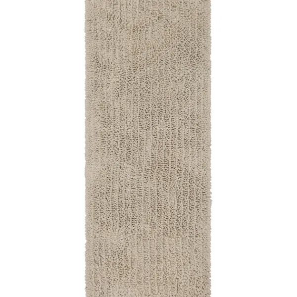 Bathroom Rugs-Kirkland's Home Parchment Lofty Pile Chenille Bath Mat, 45 In. Tan
