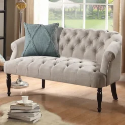 Pillows-Kirkland's Home Pastel Tufted Diamond Pillow, 18 In. Blue