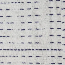 Blankets & Throws-Kirkland's Home Patterned Handwoven Throw With Tassels Blue