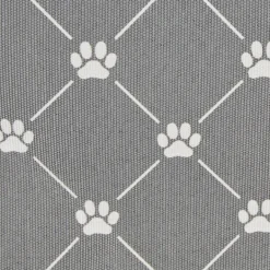 Baskets & Boxes-Kirkland's Home Paw Trellis Rectangle Basket, 17.5 In. Gray