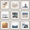 Gallery Wall Frames-Kirkland's Home 9-Pc. Gallery Wall Picture Frame Set, 8X8 Gray