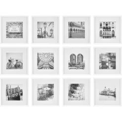 Gallery Wall Frames-Kirkland's Home 12-Pc. Square Gallery Wall Picture Frame Set White