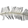 Wall Plaques-Kirkland's Home Peacock Feather Metal Wall Plaque Black/Gold