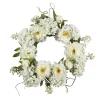 Wreaths-Kirkland's Home Peony And Hydrangea Wreath White