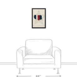 Wall Quotes & Signs-Kirkland's Home Personalized America The Beautiful Canvas Print Tan/Red/Blue