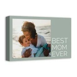 Wall Quotes & Signs-Kirkland's Home Personalized Best Mom Ever Canvas Art Print Green