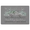 Kitchen & Floor Mats-Kirkland's Home Personalized Christmas Tree Farm Kitchen Mat Gray