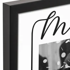 Wall Quotes & Signs-Kirkland's Home Personalized Classic Mr. & Mrs. Wall Plaque Black/White