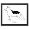 Wall Quotes & Signs-Kirkland's Home Personalized German Shepard Framed Wall Plaque Black/White