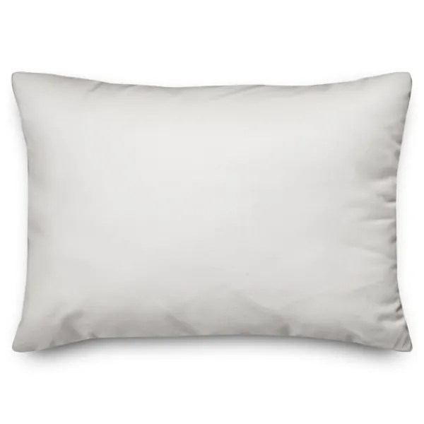 Pillows-Kirkland's Home Personalized Home Heart Location Pillow White/Black