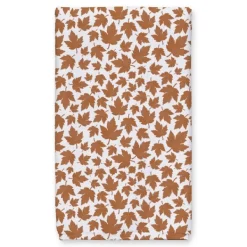 Blankets & Throws-Kirkland's Home Personalized Home With Heart 2-Pc. Harvest Towels Orange/White/Tan