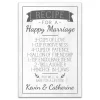 Wall Quotes & Signs-Kirkland's Home Personalized Marriage Recipe Canvas Wall Plaque White/Gray