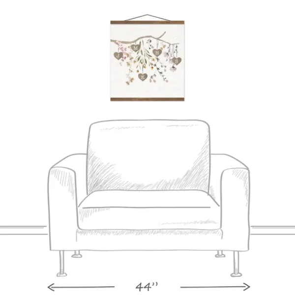 Wall Quotes & Signs-Kirkland's Home Personalized Monogram Tree Branch Teakwood Print Ivory/Brown