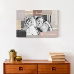 Wall Quotes & Signs-Kirkland's Home Personalized Mother'S Love Is Forever Wall Plaque Gray/Tan