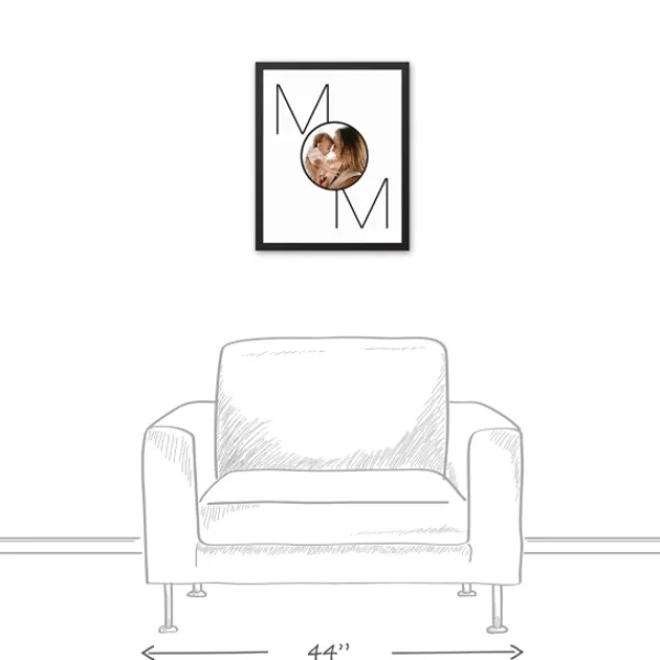 Wall Plaques-Kirkland's Home Personalized Simple Mom Photo Upload Canvas Print White