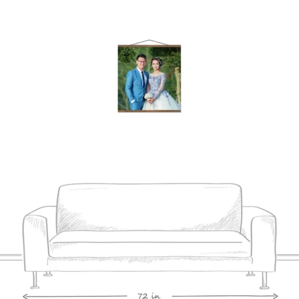 Wall Plaques-Kirkland's Home Personalized Square Hanging Canvas Wall Plaque