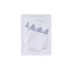 Bed Sheets-Kirkland's Home Petal Blossom Hem Microfiber 4-Pc. King Sheet Set White/Blue