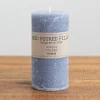 Candles-Kirkland's Home Pillar Unscented Candle, 6 In. Gray