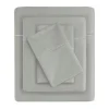 Bed Sheets-Kirkland's Home Pima Cotton Sateen 4-Pc. King Sheet Set Gray