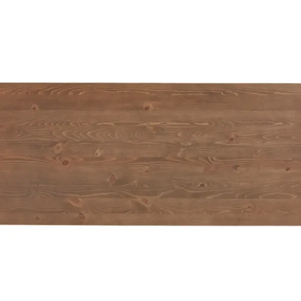 Office Furniture-Kirkland's Home Pine Distressed Wooden Desk