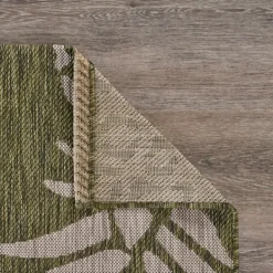 Outdoor Rugs-Kirkland's Home Pineapple Indoor/Outdoor Area Rug, 5X7 Green