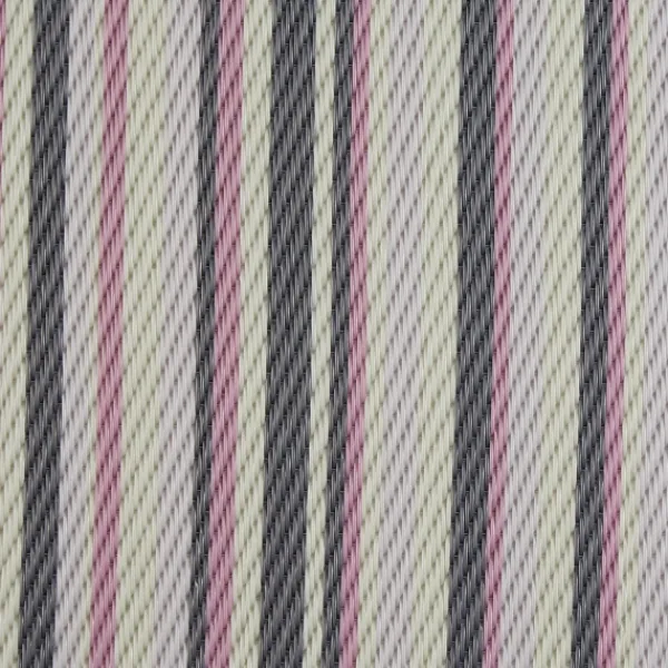 Outdoor Rugs-Kirkland's Home Pink Barcode Stripe Outdoor Area Rug, 4X6 Pink/White