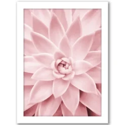 Framed Art-Kirkland's Home Pink Beach Photography Framed Art Prints, Set Of 6 Pink/Green