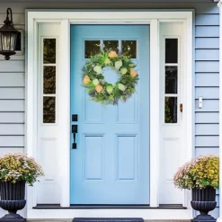 Wreaths-Kirkland's Home Pink Roses, Hydrangeas, And Peonies Wreath Pink/Green