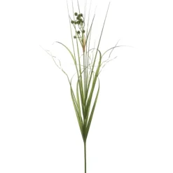 Arrangements & Greenery-Kirkland's Home Potted Grass With Pomp Balls Green