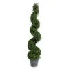 Trees & Topiaries-Kirkland's Home Potted Spiral Boxwood Tree