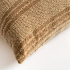 Pillows-Kirkland's Home Providence Stripe Pillow Tan