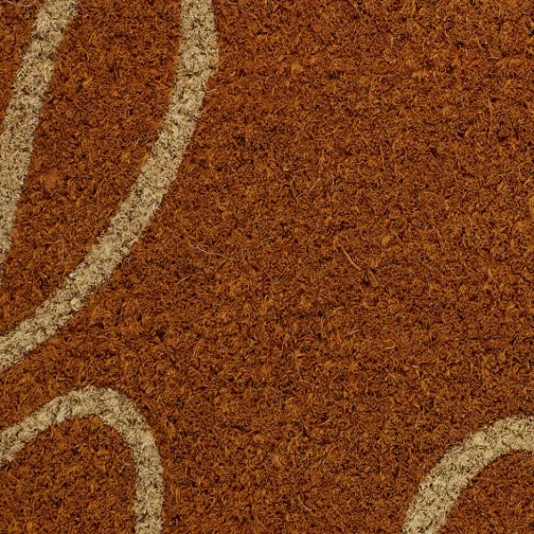 Doormats-Kirkland's Home Pumpkin Spice Hello Doormat Orange