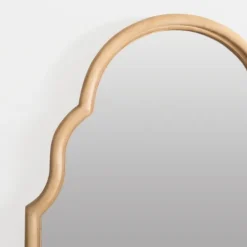 Framed Mirrors-Kirkland's Home Quatrefoil Arch Wood Framed Mirror