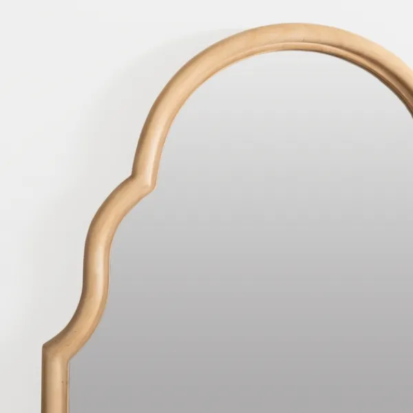 Framed Mirrors-Kirkland's Home Quatrefoil Arch Wood Framed Mirror