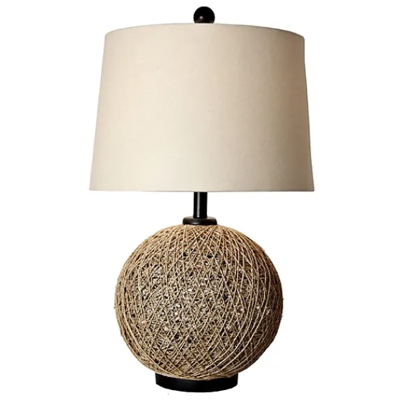 Table Lamps-Kirkland's Home Rat Ball Table Lamp Tan