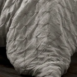 Comforters-Kirkland's Home Ravello 5-Pc. Full/Queen Comforter Set Gray