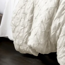 Comforters-Kirkland's Home Ravello 5-Pc. Full/Queen Comforter Set White