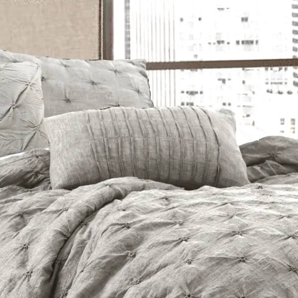 Comforters-Kirkland's Home Ravello 5-Pc. King Comforter Set Gray